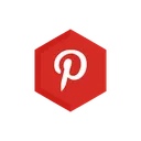 Free Pinterest Social Media Online Icon