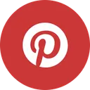 Free Pinterest Circle Logo Icon