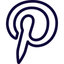 Free Pinterest Social Logo Social Media Icon
