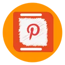 Free Pinterest  Icon