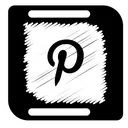 Free Pinterest  Icon