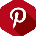 Free Pinterest  Icon