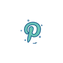 Free Pinterest  Icon