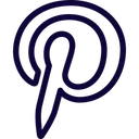 Free Pinterest Social Logo Social Media Icon