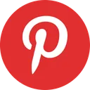 Free Pinterest Social Media Icon