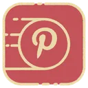 Free Pinterest  Icon