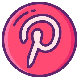 Free Pinterest Logo Icon