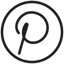 Free Pinterest Social Media Mobile App Icon
