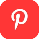 Free Pinterest Flat Logo Icon