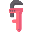 Free Pipe Wrench Adjustable Wrench Construction And Tools Icon