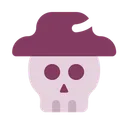 Free Pirate Skull Halloween Icon