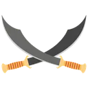 Free Pirate Sword Pirate Crossed War Weapon Icon