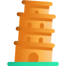 Free Pisa Tower  Icon