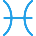 Free Pisces Zodiac Sign Icon
