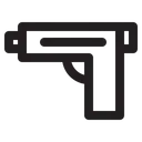 Free Pistola Arma Pistola Icono
