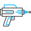 Free Pistola Laser Arma Pistola Icono