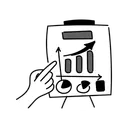 Free Black Monochrome Pitching Idea Illustration Pitching Idea Pitching Symbol