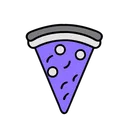 Free Pizza Fast Food Slice Icon