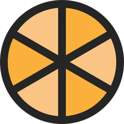 Free Pizza  Symbol