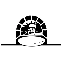 Free Pizza Logo Icono