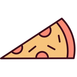 Free Pizza Slice  Icon