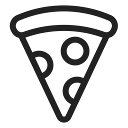 Free Pizza Slice  Icon