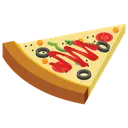 Free Pizza Slice Mayo Pizza Fast Food Icon