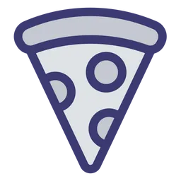 Free Pizza Slice  Icon