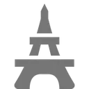Free Places Eiffel Tower Icon