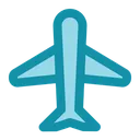 Free Plane Transportation Vehicle Icon