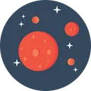 Free Planet Astrology Satellite Icon