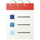 Free Calendario Fecha Nota Icono