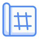 Free Blueprint Plan Arquitectura Icono