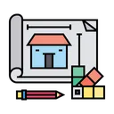 Free Plano Plano Dimension Icon