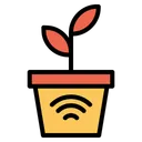Free Smart Plant Automation Internet Of Things Icon