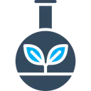 Free Plant Flask Experiment Flask Icon