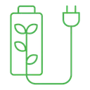 Free Go Green Technology Icon