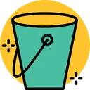 Free Plastic Bucket Bucket Can Icon