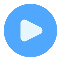 Free Play button circle  Icon