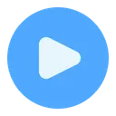 Free Play button circle  アイコン