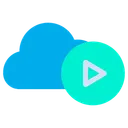 Free Play Cloud  Icon
