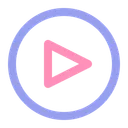 Free Play Video Music Icon