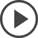 Free Play Circle O Icon
