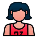 Free Player Avatar Woman Icon