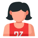 Free Player Avatar Woman Icon