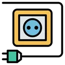 Free Plug Socket Electrical Icon