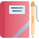 Free Boligrafo Libro Boligrafo Icon