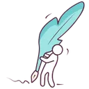 Free Pluma Pluma Herramienta De Escritura Icon