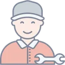 Free Plumber Repairman Plumbing Icon