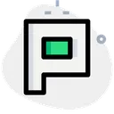 Free Plurk P Icon